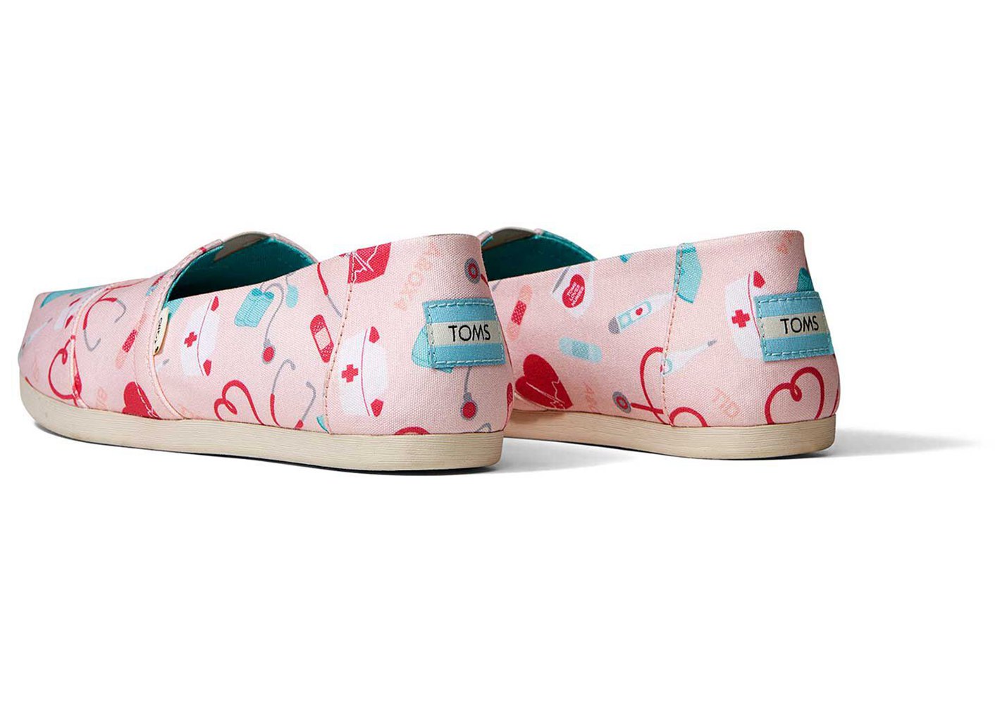 Toms Alpargata Healthcare Heroes Espadrille Pink - Womens - 54873-CRZG